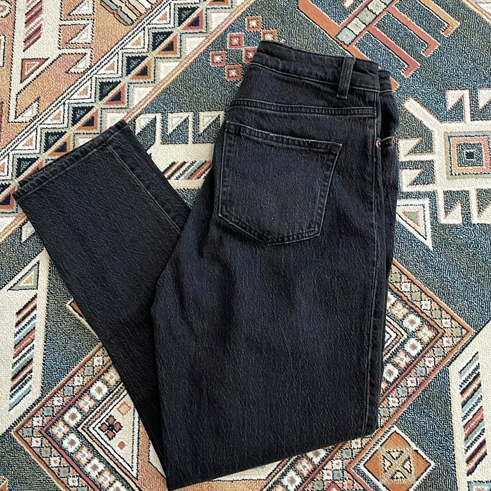H&M straight leg mom style jeans
